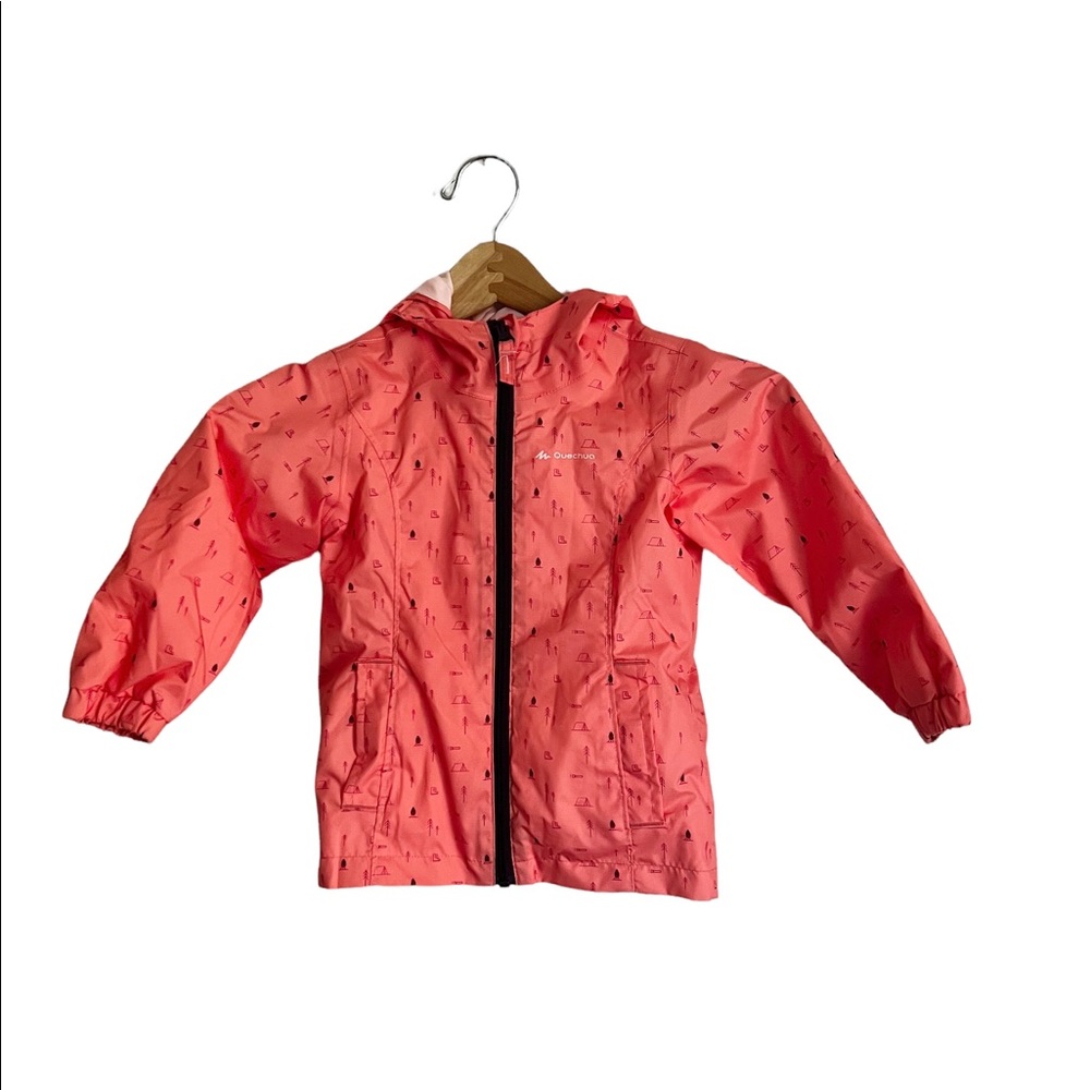 Quechua Decathalon Lightweight Raincoat Jacket Coat Size 3T Kids